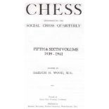 Chess.Incorporating the Social Chess Quarterly. Edited by Baruch H. Wood. Volume 5, No. 49 (