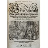 Vives, Johannes Ludovicus.Von gebirliche Thun und Lassen aines Ehemanns / Ain buch / Verteutscht und