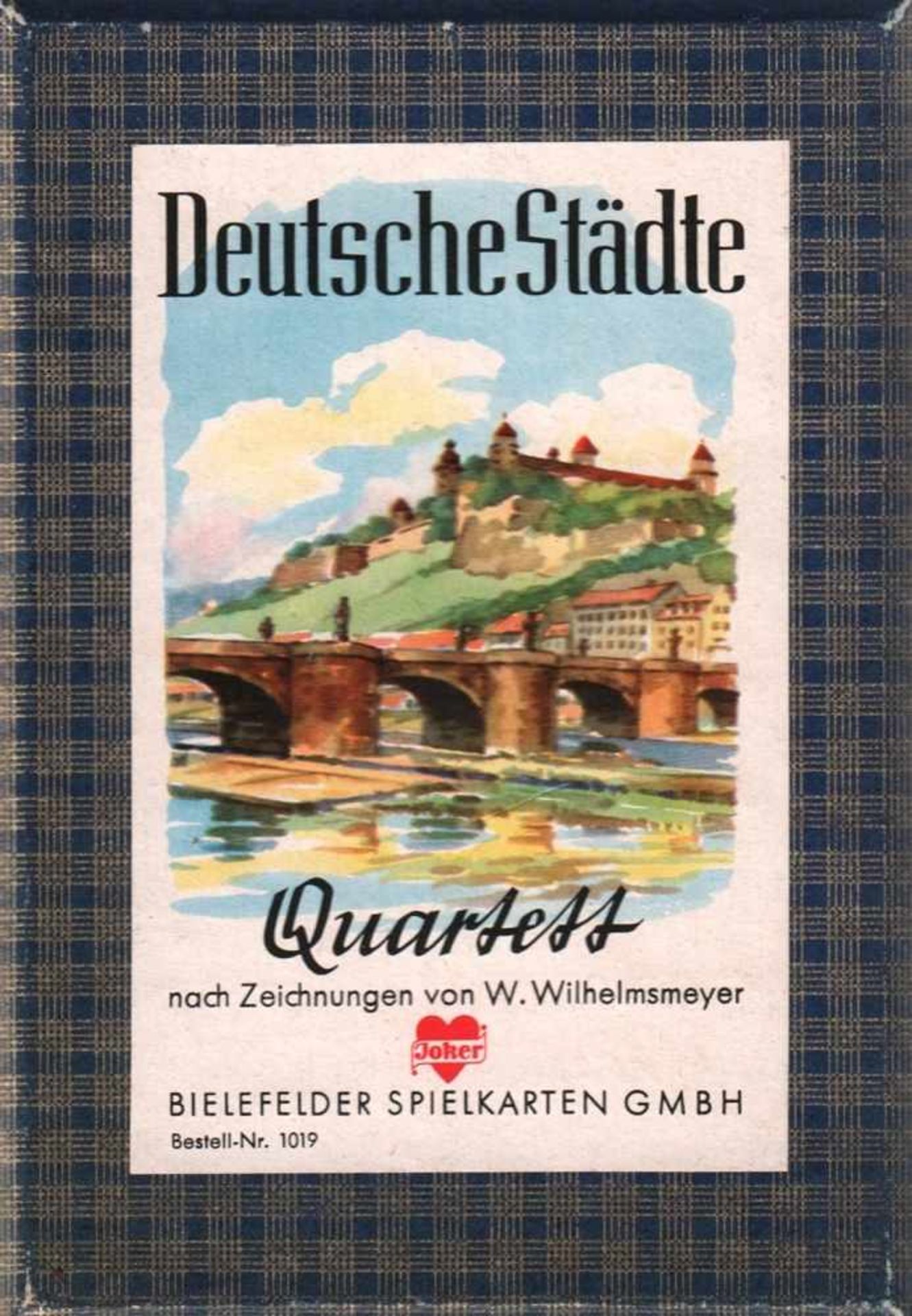 Ansichten von Deutschland.Sammlung von 620 Quartettspiele von Dieter Osteneck, meist von - Bild 5 aus 9