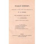 Italien. Italian Scenery.Engraved by and under the direction of W.B. Cooke. With descriptions to