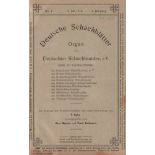 Deutsche Schachblätter.Organ des Deutschen Schachbundes. 2. Jahrgang 1910 / 11. 8°. Mit