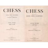 Chess.Incorporating the Social Chess Quarterly and the Canadian Chessner. Edited by Baruch H.