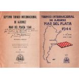 Skalicka, K. und M. A. Lachaga.Septimo Torneo Internacional de Ajedrez Mar del Plata 1944 ... Buenos