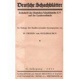 Deutsche Schachblätter.Zeitschrift des Deutschen Schachbundes und seiner Landesverbände. 21.