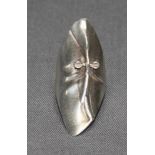 Schmuck. Silber. Lapponia.Ring "Gondas Maske". 925er Sterling Silber. Auf der Innenseite des Rings