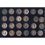 DDR. 42 Münzen à 10 Mark.(27 Silbermünzen und 15 Kupfer-Zink-Nickel - Münzen). Gedenkmünzen. VEB