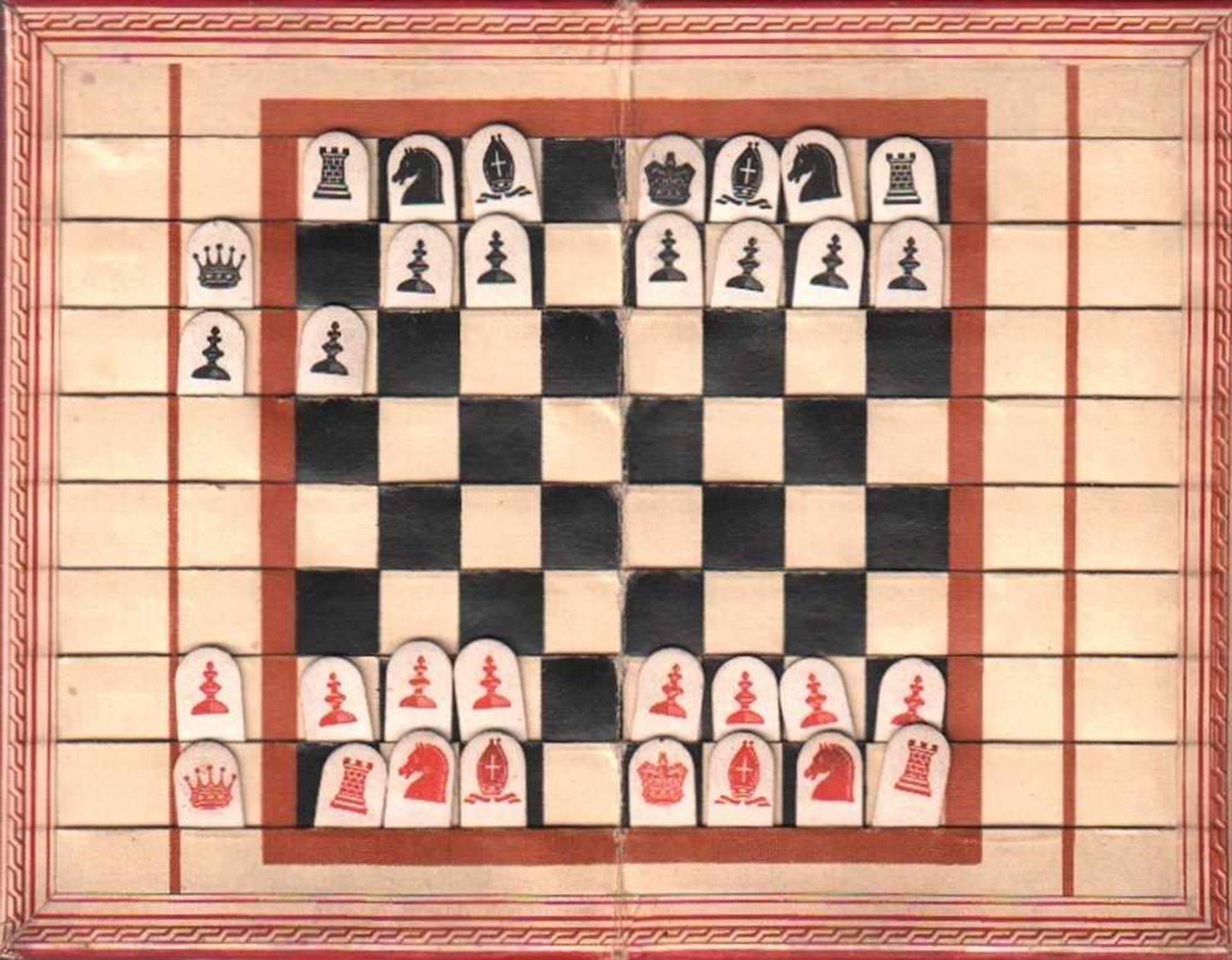 Brieftaschenschachspiel.Konvolut von 12 Brieftaschenschachspielen, meist aus der zweiten Hälfte - Bild 2 aus 2
