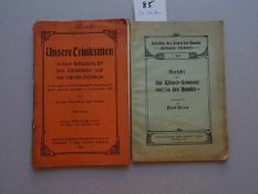 Sucht.-30 Schriften zum Thema Alkoholsucht und Abstinenz. Um 1894-1913. Kl.-8° und 8°. Meist