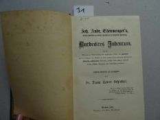 Judaica.- Antisemitismus.- Eisenmenger, J.A.Entdecktes Judentum. Das ist: Wortgetreue