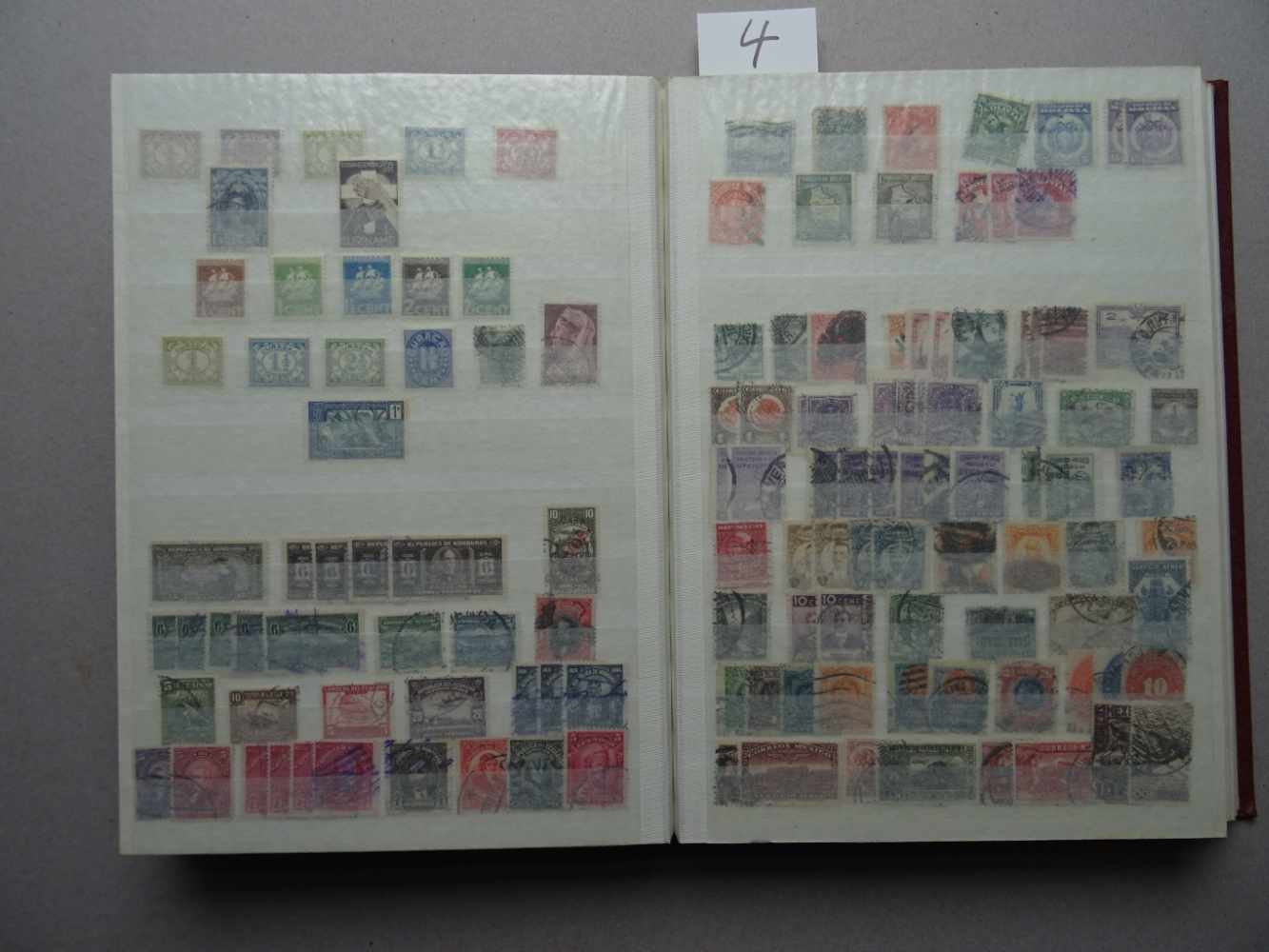 Briefmarken.-Sammlung von ca. 2000 Briefmarken (zahlr. Dubletten) aus aller Welt aus den Jahren um - Image 3 of 3