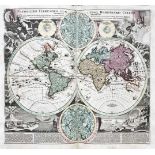 Atlanten.-Atlas minor Cum XVIII. Tabulis Homannianis secundum Hubnerianam methodum coloribus rite