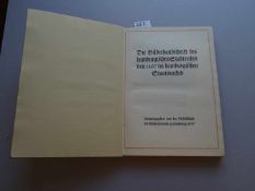 Hamburg.-Die Bilderhandschrift des hamburgischen Stadtrechts von 1497 im hamburgischen Staatsarchiv.