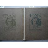 Pan.2 Hefte. Berlin, Genossenschaft Pan bei Fontane, 1898-1900. S. (135)-203; S. (125)-191. Mit 4 (