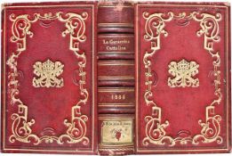 Theologie.-La Gerarchia Cattolica. La Capella e la Famiglia Pontificie per l'Anno 1884/88. Con