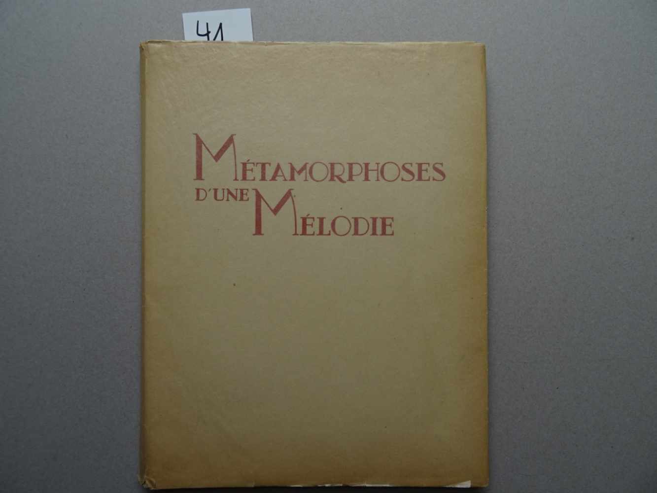 Judaica.- Kolnik, A.Métamorphoses d'une mélodie. Inspirées par le conte hassidique de I.L. Peretz.