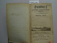 Hamburg.- Heß, J.L.v.Hamburg topographisch, politisch und historisch beschrieben. 3 Bde. Hamburg,