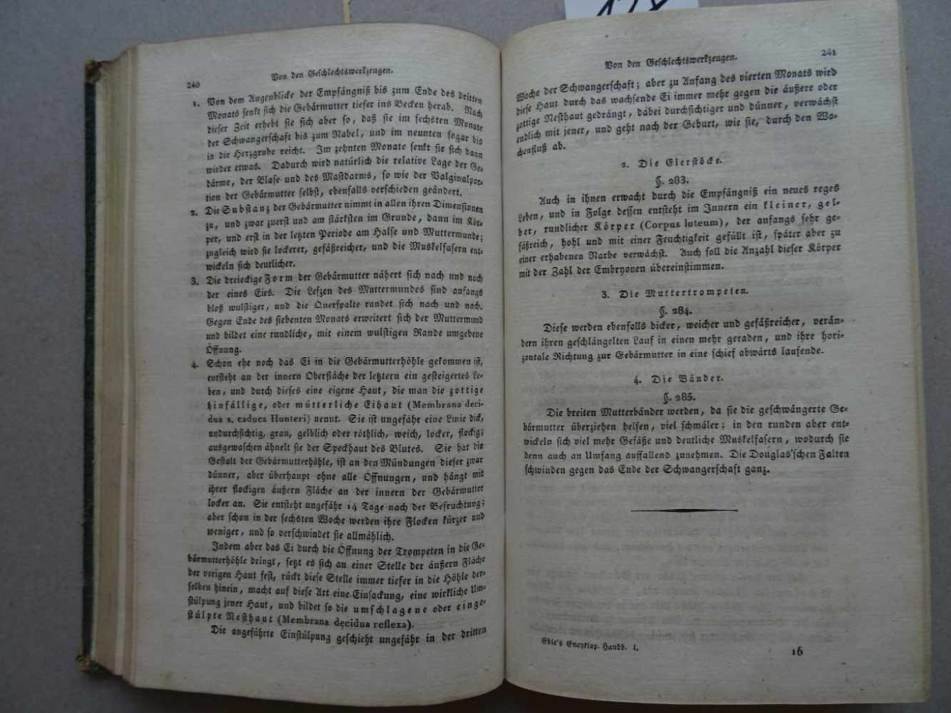 Medizin.- Eble, B.Encyklopädisches Handbuch für angehende Wundärzte. 2 Bde. Wien, Gerold, 1834. - Bild 2 aus 3