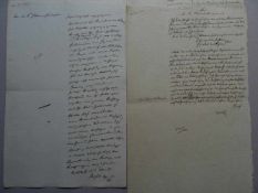 Akten.-20 teils doppelseitig beschriebene Abschriften von (offiziellen) Briefen u.a. Schleswig u.a.,