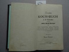 Gastronomie.- Pachmeyer, T.Neuestes Koch-Buch in 36 Abschnitten enthaltend 1015 Koch-Recepte für