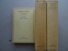 Judaica.- Buber, M.Werke. 3 Bde. München u. Heidelberg, Kösel bzw. Schneider, 1962-64. 1128 S., 2