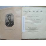 Militaria.-Erinnerungsbuch für Alle, welche in den Jahren 1813, 1814, 1815 Theil genommen haben an