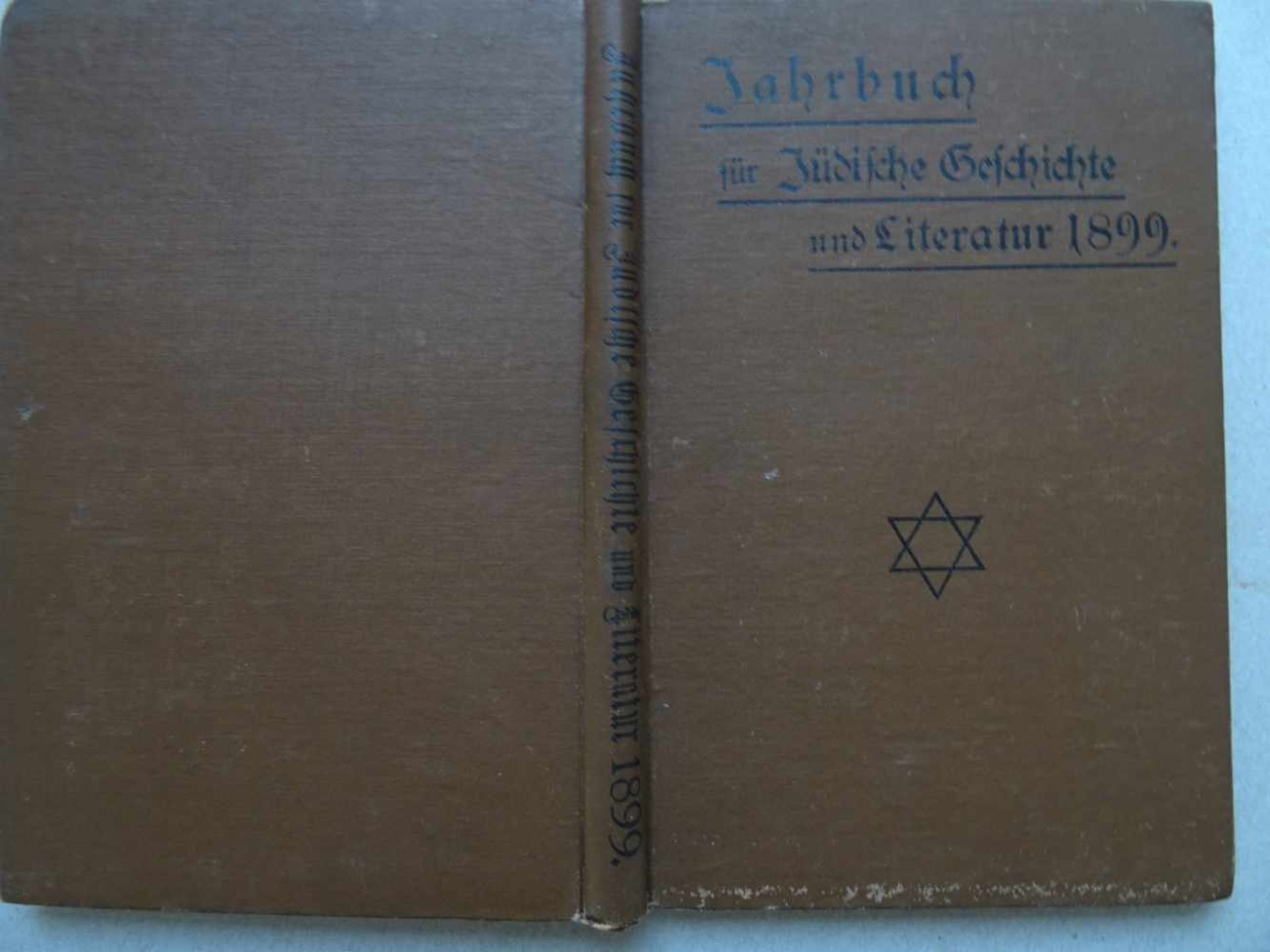 Judaica.- Jahrbuchfür jüdische Geschichte und Literatur. Herausgegeben vom Verband für jüdische - Image 4 of 4