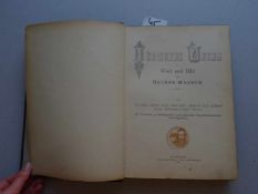 Judaica.- Sacher-Masoch, (L.v.).Jüdisches Leben in Wort und Bild. Mannheim, Bernsheimer, 1891.