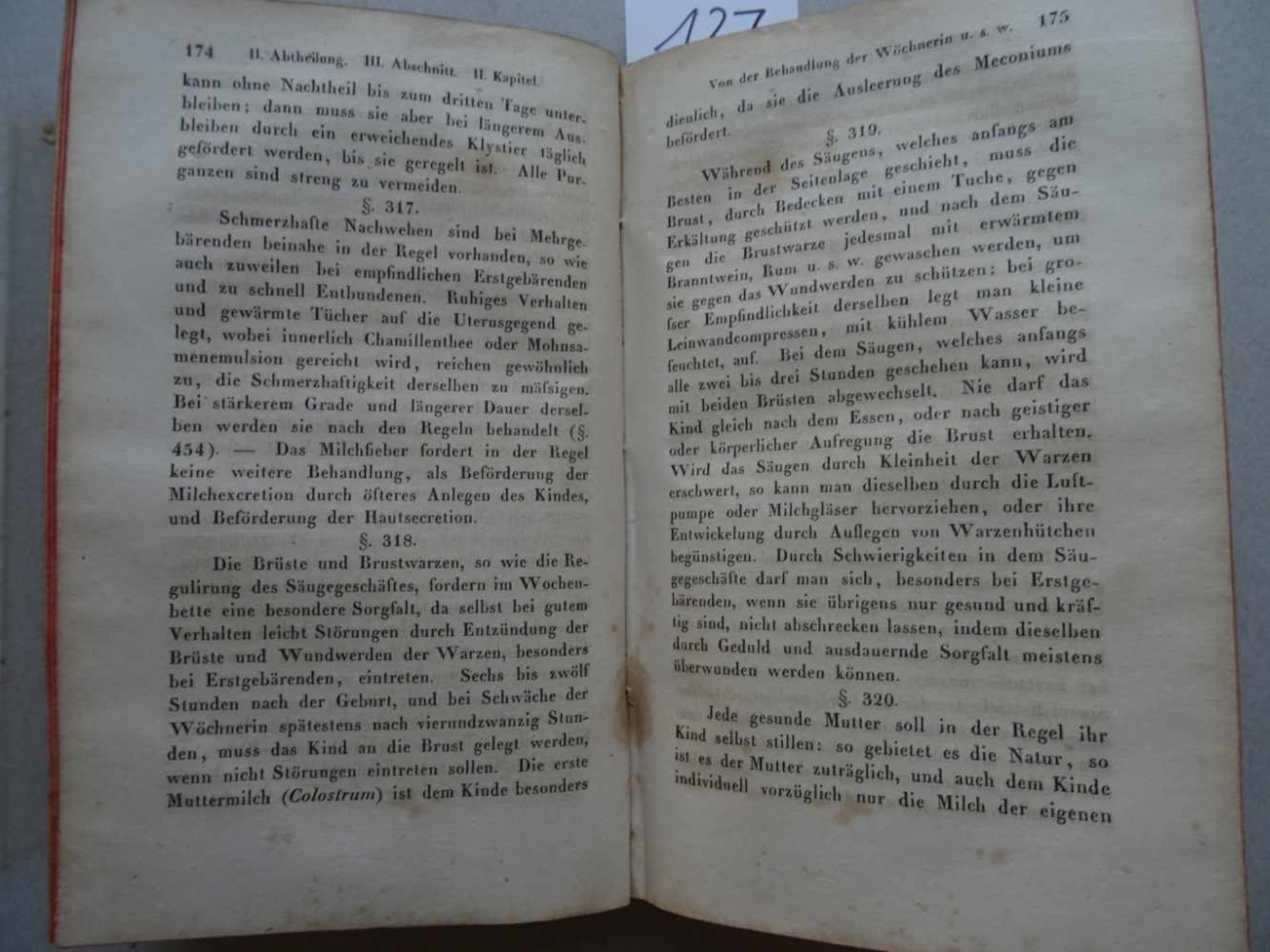 Medizin.- Busch, D.W.H.Lehrbuch der Geburtskunde. Ein Leitfaden bei akademischen Vorlesungen und bei - Bild 2 aus 3