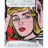 Lichtenstein, Roy(New York 1923 - 1997). Vicki! I--I thought I heard your voice!