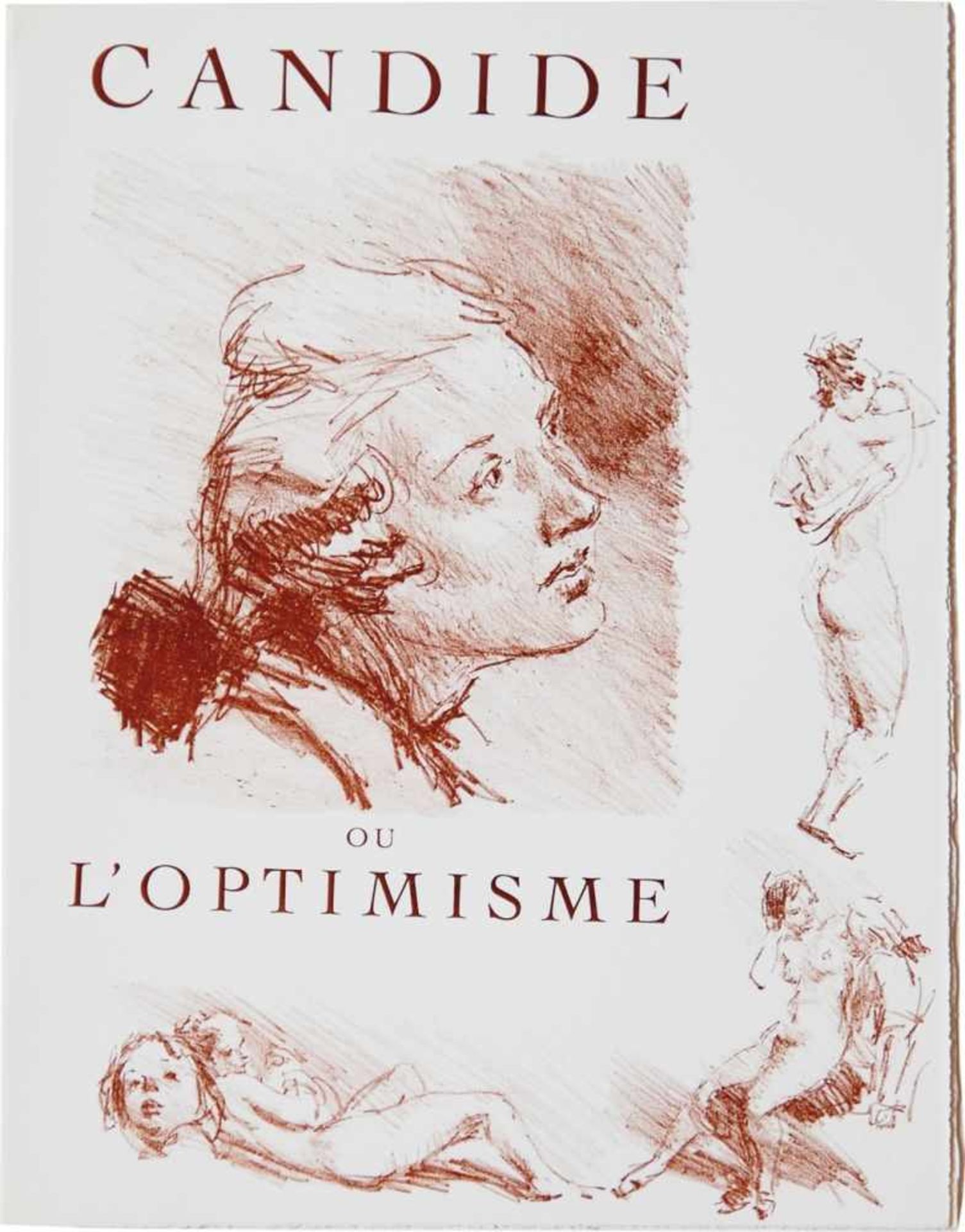 Voltaire, F.M. de.Candide oder der Optimismus. Sammlung von 63 Werken. Verschiedene Einbände und