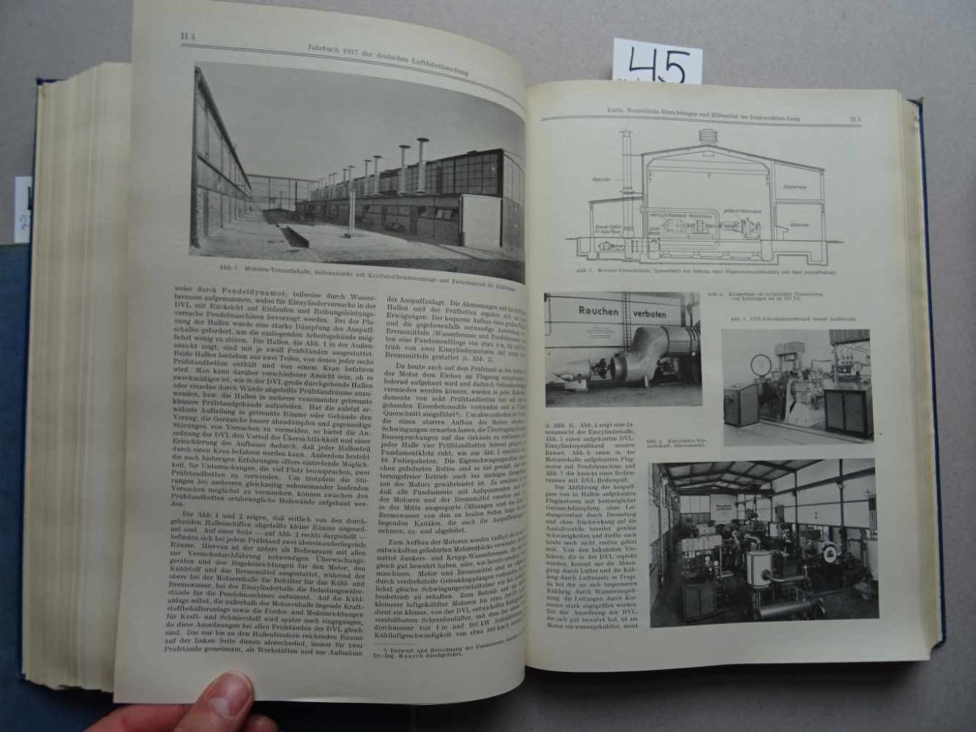 Luftfahrt.Jahrbuch der deutschen Luftfahrtforschung. 3 Bde. der Reihe. München u. Berlin, - Bild 4 aus 4