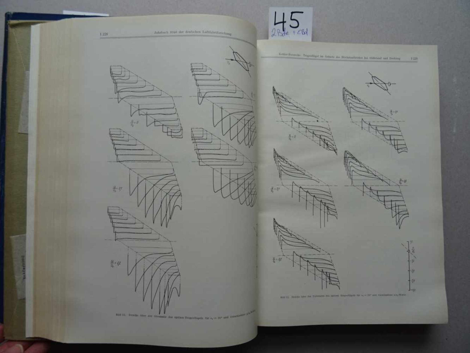 Luftfahrt.Jahrbuch der deutschen Luftfahrtforschung. 3 Bde. der Reihe. München u. Berlin, - Bild 3 aus 4