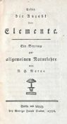 Marne, N.H. (d.i. J.B. Hermann).Ueber die Anzahl der Elemente. Ein Beytrag zur allgemeinen