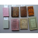 Almanache.Sammlung von 23 Almanachen und Taschenbüchern aus den Jahren 1773-1842. Mit gestoch.