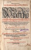 Schlesien.- Cureus, J.Newe Cronica Des Hertzogthumbs Ober und Nieder Schlesien. Warhaffte Und