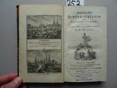 Hamburg.- Bärmann, G.N.Hamburgische Denkwürdigkeiten für Einheimische und Fremde. 2. Aufl. 2 Tle. u.