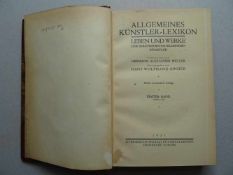 Kunst.- Singer, H.W.(Hrsg.). Allgemeines Künstler-Lexikon. Leben und Werke der berühmtesten