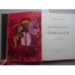 Chagall, M.Glasmalerei für Jerusalem. Text von Jean Leymarie. Monte Carlo, André Sauret, 1962. 1