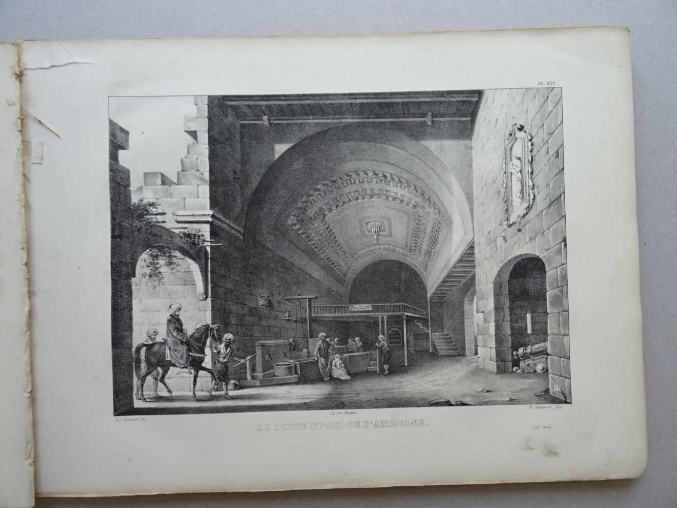 Griechenland.- (Rottiers, (B.E.A.).Description des Monumens de Rhodes). Tafelband. (Brüssel, - Image 3 of 8