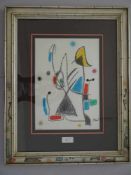 Miró, Joan(Barcelona 1893 - 1983 Palma). Maravillas con variaciones acrósticas en el jardin de Miró.