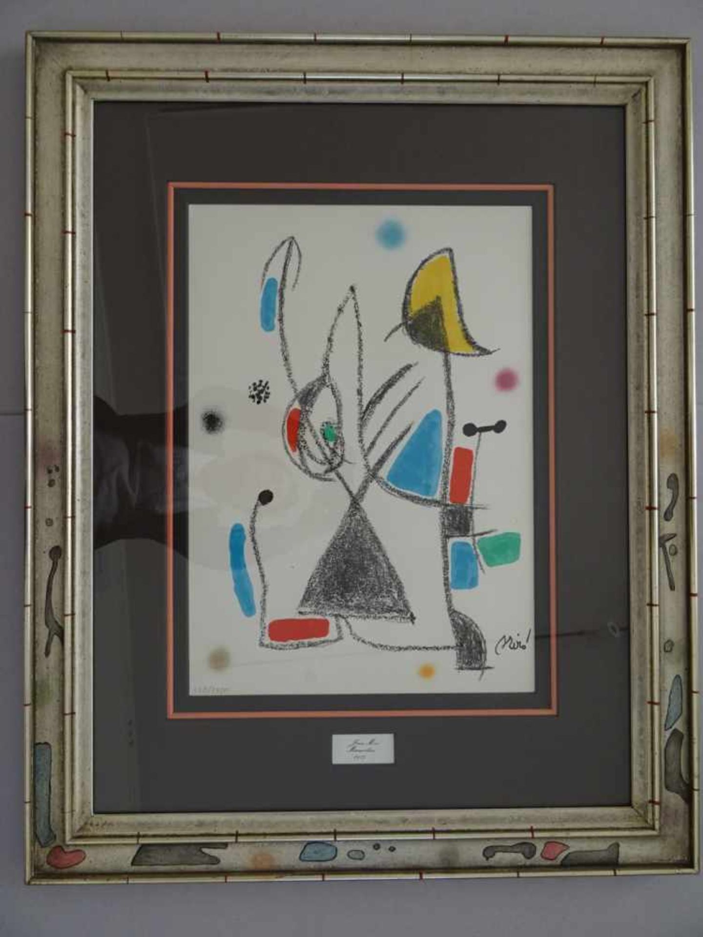 Miró, Joan(Barcelona 1893 - 1983 Palma). Maravillas con variaciones acrósticas en el jardin de Miró.