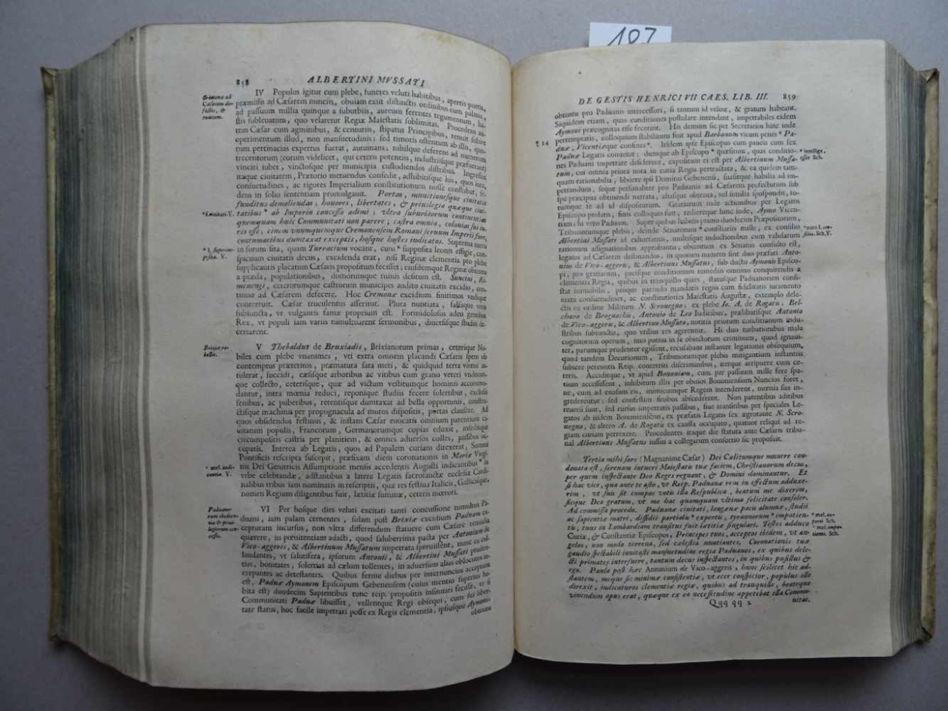 Reuber, J.Veterum scriptorum, qui caesarum et imperatorum germanicorum... tomus unus... Frankfurt, - Bild 5 aus 6