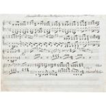 Beethoven, Ludwig van(Komponist; Bonn 1770 - 1827 Wien). Marcia de Luis van Beethofen (bei der