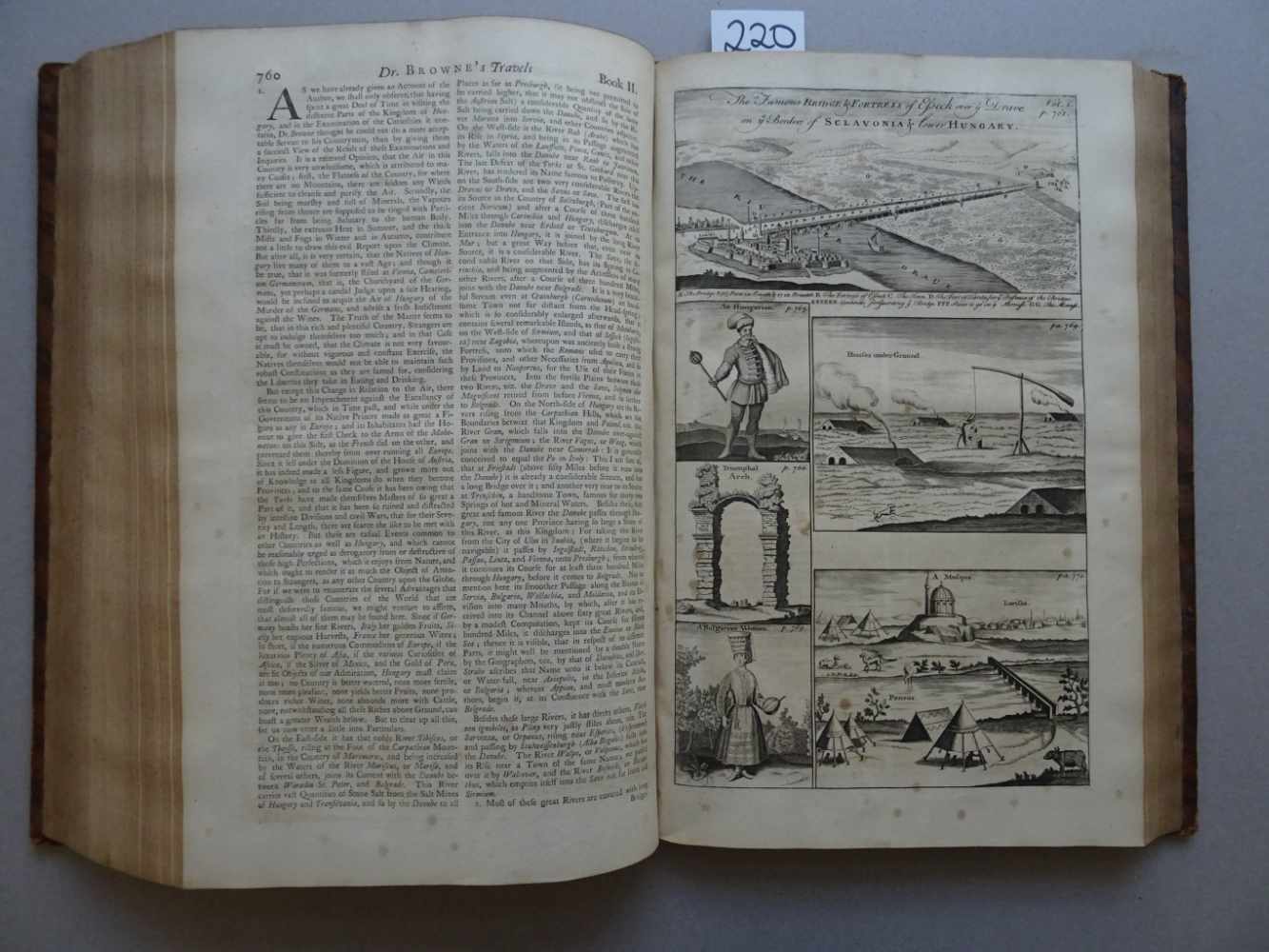 Harris, J.Navigantium atque Itinerantium Bibliotheca. Or, a complete collection of voyages and - Image 8 of 11
