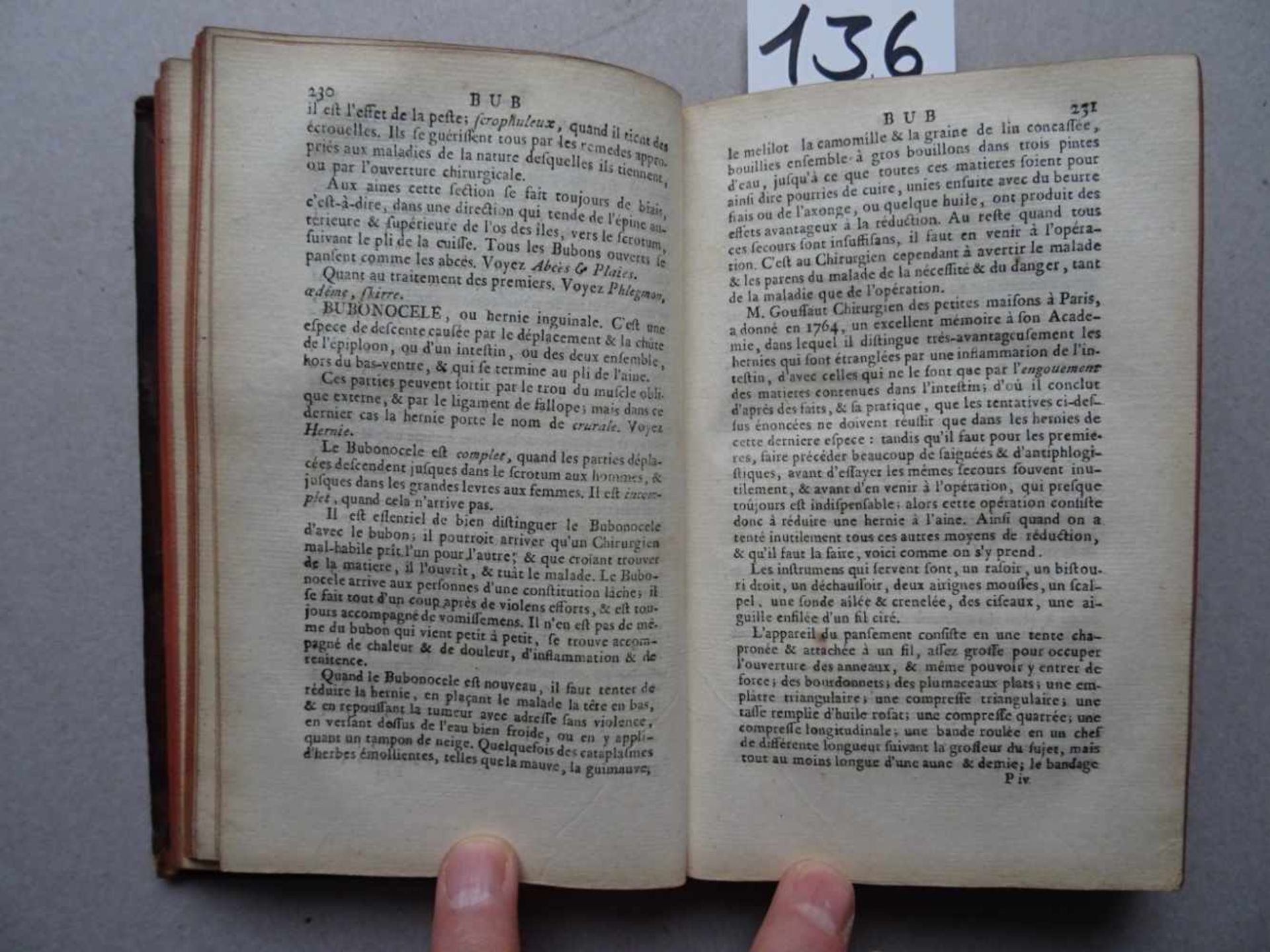 Medizin.- (Le Vacher de la Feutrie, T. und Moysant, F.).Dictionnaire de Chirurgie, contenant la - Bild 2 aus 5