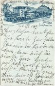 Prinz von Preußen.Sammlung von 48 Postkarten und 8 Briefen mit eigenhändigen Einträgen von Prinz