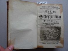 Büsching, A.F.Auszug aus seiner Erdbeschreibung. Erster Theil, welcher Europa und den nördlichen