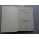 Hamburg.- Rapp, G. u. H. Jerrmann.Hamburgensien Sammlung. Band I (= alles): Druckschriften. Hamburg,