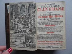 Clüver, P.Epitome Geographiae Cluverianiae Nova, Oder Gründlich-deutliche Beschreibung des gantzen