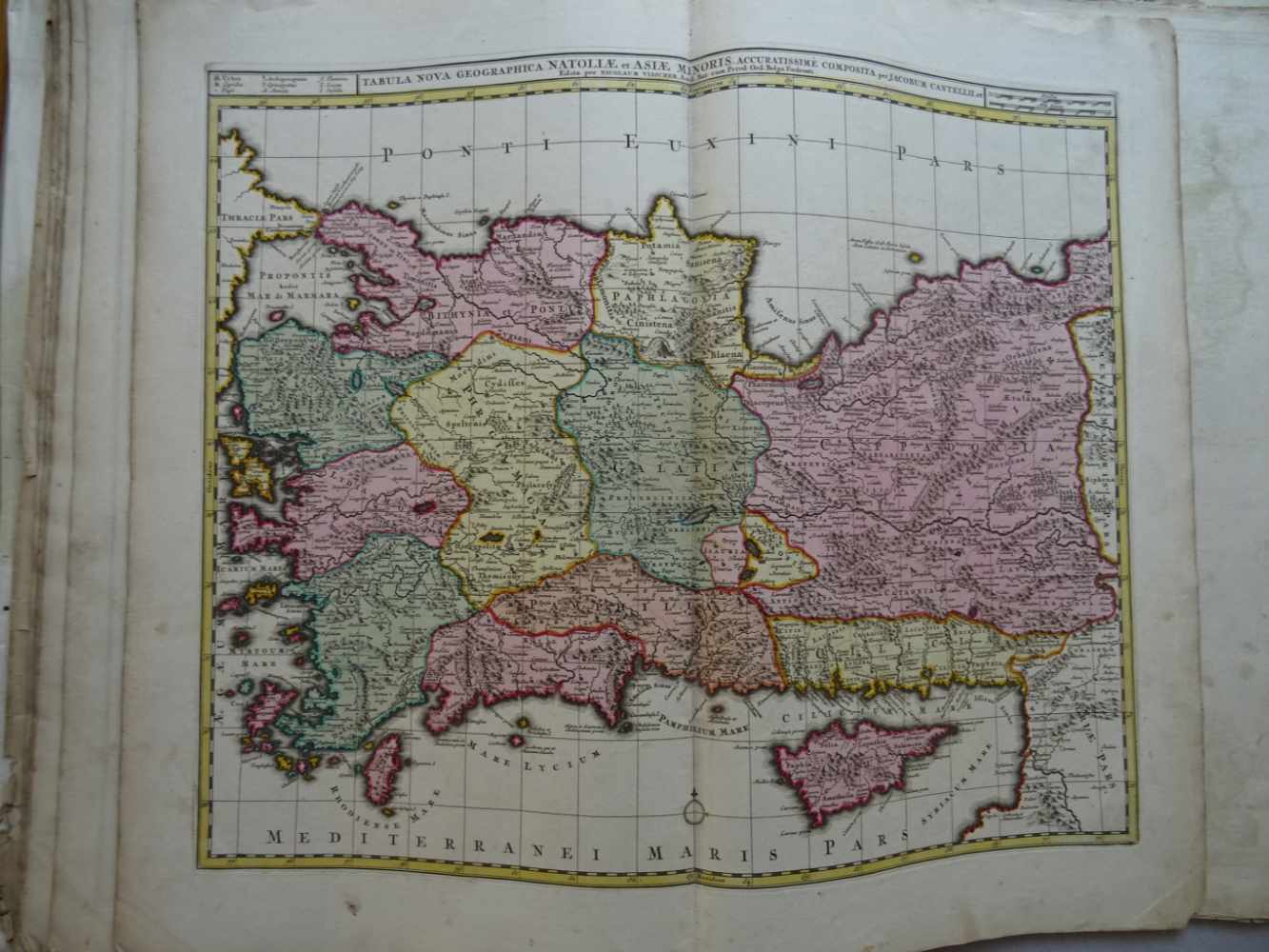 Atlanten.- Visscher, N.(Atlas Minor. Amsterdam, Witwe des Nicolaas Visscher d.J., um 1706). - Image 3 of 9